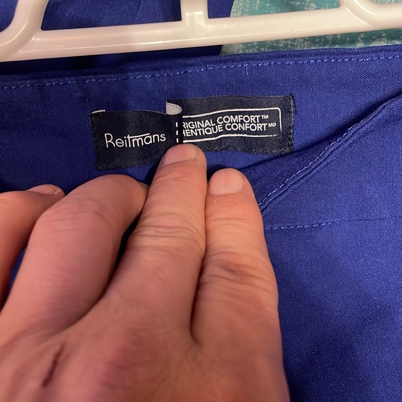 Reitman’s  the Original Comfort dress pants blue size 15 - Picture 7 of 7